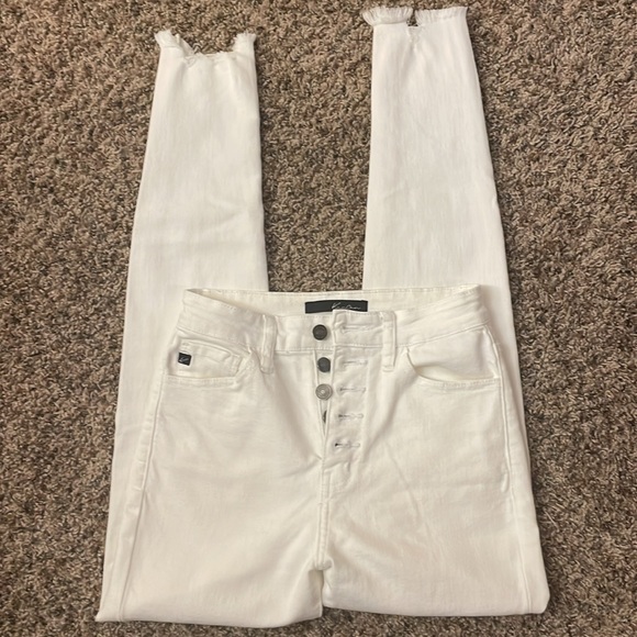 Kancan white high waisted skinny jeans - Picture 3 of 5